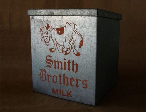 cleaninf vintage metal milk box|antique metal cleaning products.